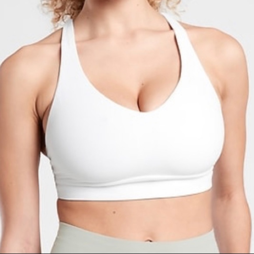 NWT Athleta D-DD Solace Bra. White.  Extra Large